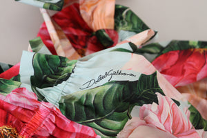 Dolce & Gabbana Multicolor Floral Print Sleeveless Tank Top - DEA STILOSA MILANO