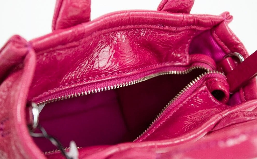 Marc Jacobs mini The Metallic Leather Tote bag, farfetch