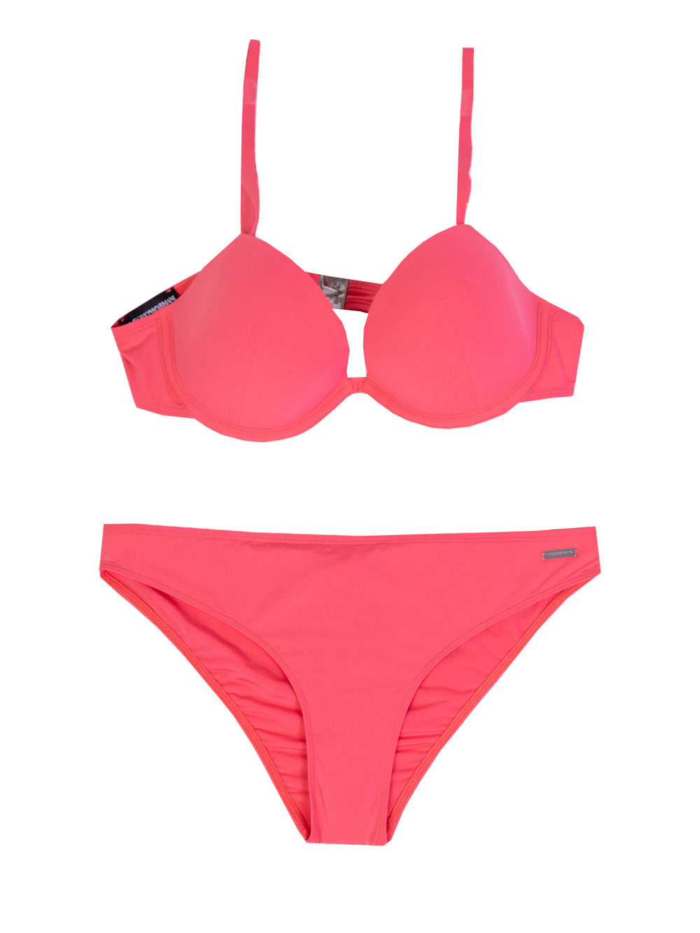 Emporio Armani Underwire Bikini Triangle Bikini In Fuxia - DEA STILOSA MILANO
