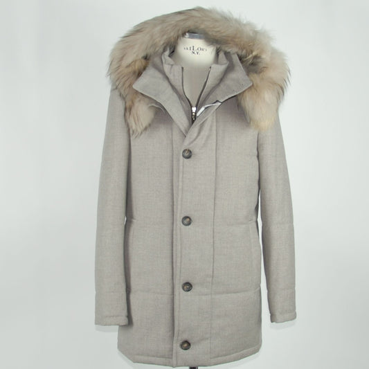 Made in Italy Gray Wool Jacket - DEA STILOSA MILANO
