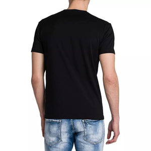 Dsquared² Black Cotton T-Shirt - DEA STILOSA MILANO