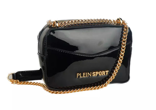 Plein Sport Black Polyethylene Crossbody Bag - DEA STILOSA MILANO