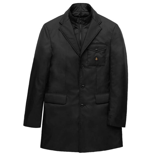 Refrigiwear Black Nylon Jacket - DEA STILOSA MILANO