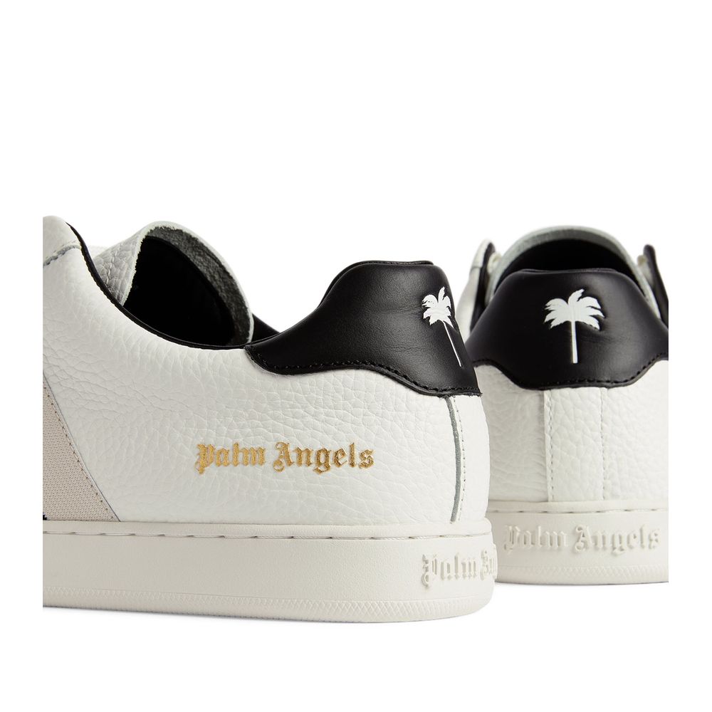 Palm Angels White Leather Sneaker - DEA STILOSA MILANO