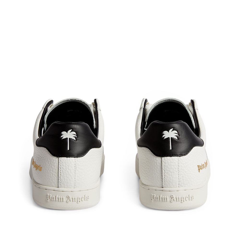 Palm Angels White Leather Sneaker - DEA STILOSA MILANO