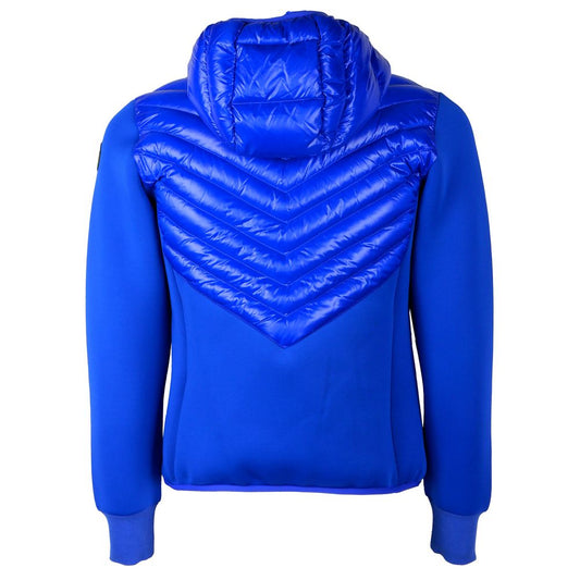 Centogrammi Blue Nylon Jackets & Coat - DEA STILOSA MILANO