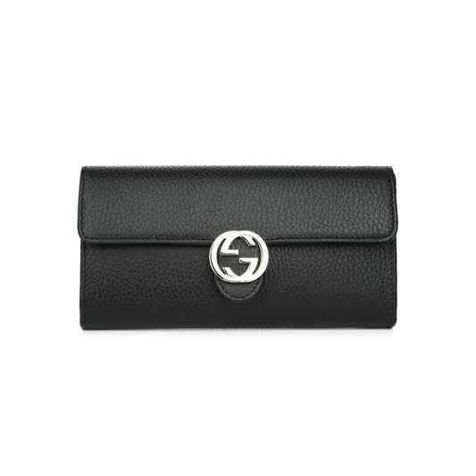 Gucci Black Leather Wallet - DEA STILOSA MILANO