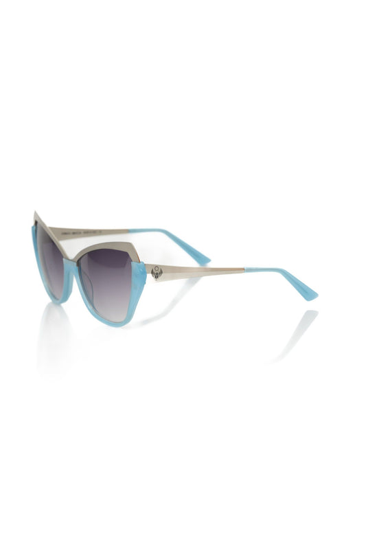 Frankie Morello Light Blue Acetate Sunglasses - DEA STILOSA MILANO
