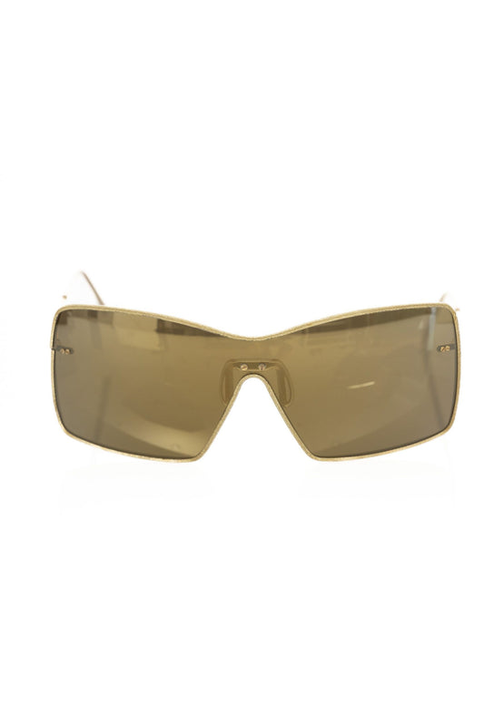 Frankie Morello Gold Metallic Fibre Sunglasses - DEA STILOSA MILANO