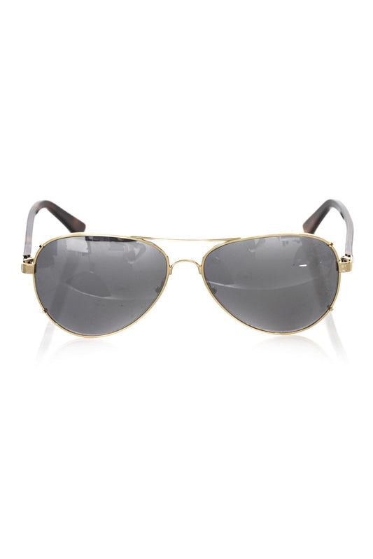 Frankie Morello Gold Metallic Fibre Sunglasses - DEA STILOSA MILANO