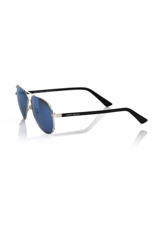 Frankie Morello Silver Metallic Fibre Sunglasses - DEA STILOSA MILANO