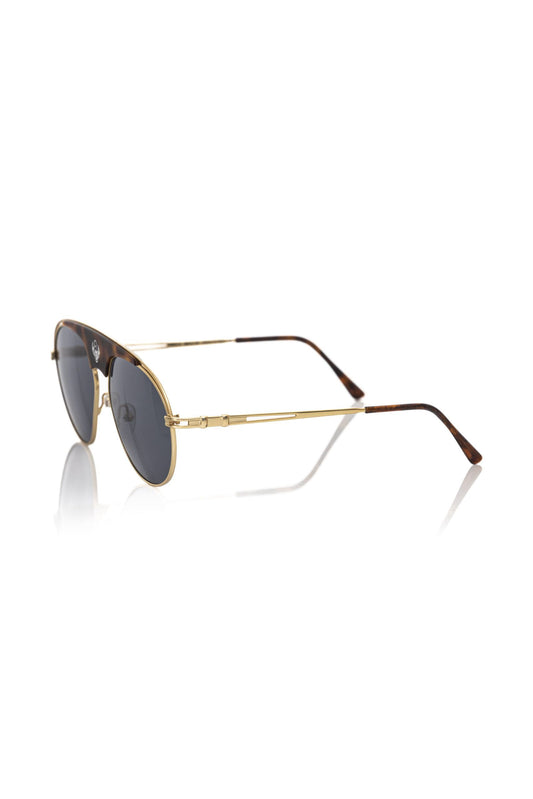 Frankie Morello Brown Metallic Fibre Sunglasses - DEA STILOSA MILANO
