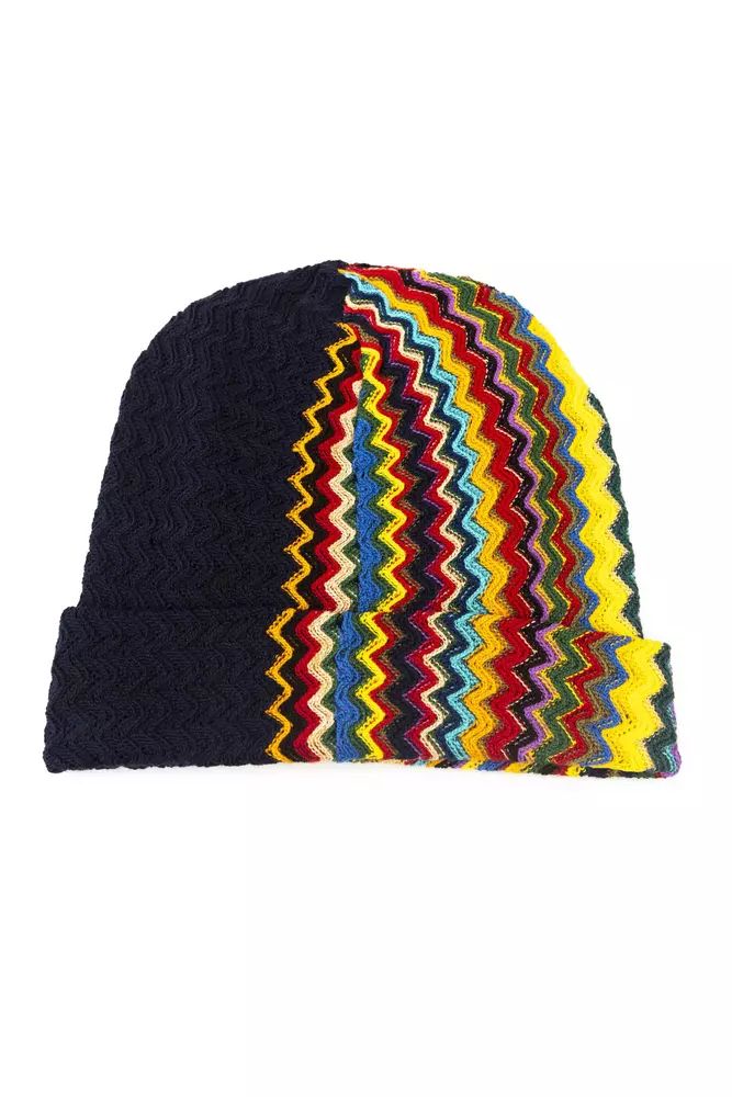 Missoni Multicolor Wool Hats & Cap - DEA STILOSA MILANO