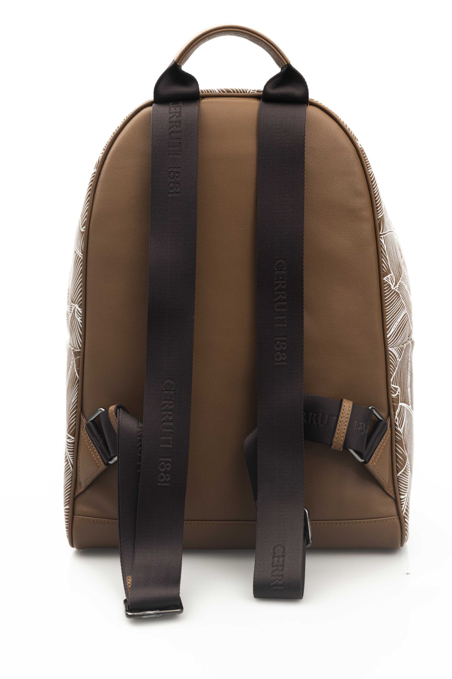 Cerruti 1881 Brown Leather Backpack - DEA STILOSA MILANO
