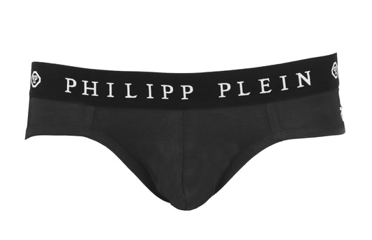 Philipp Plein Black Cotton Underwear - DEA STILOSA MILANO