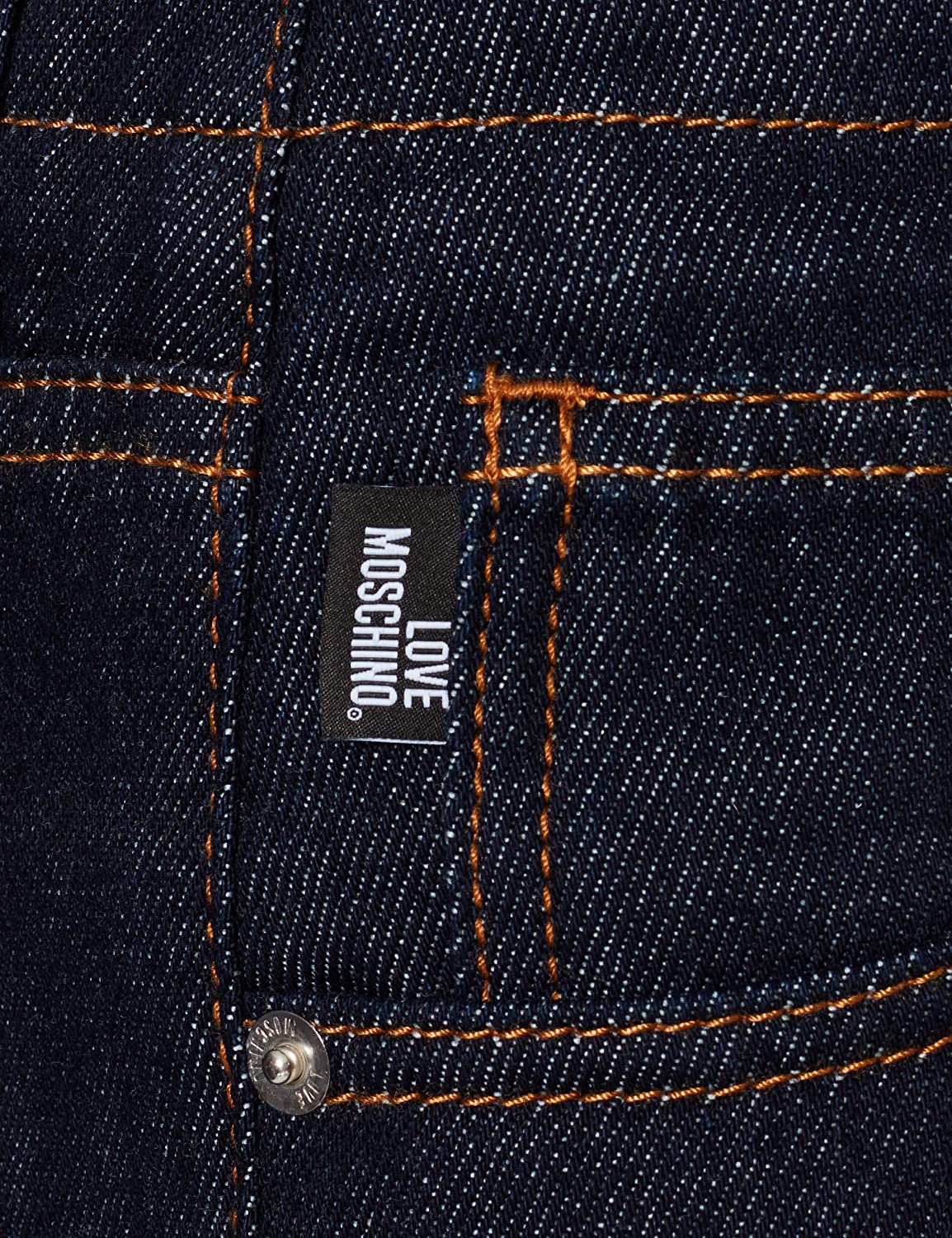 Love Moschino Blue Cotton Jeans & Pant - DEA STILOSA MILANO