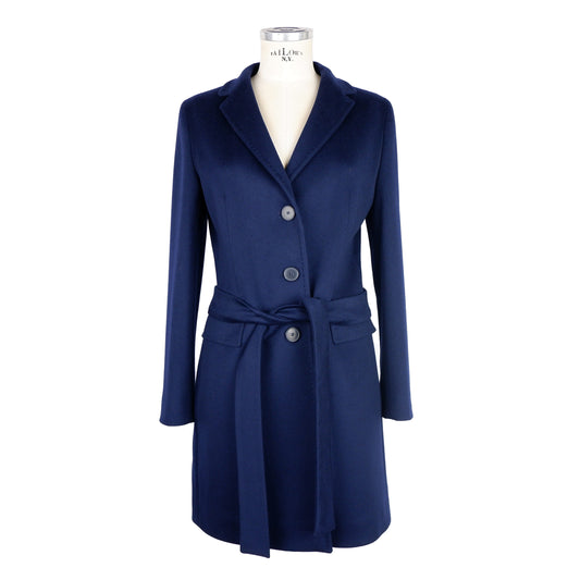 Made in Italy Blue Wool Jackets & Coat - DEA STILOSA MILANO