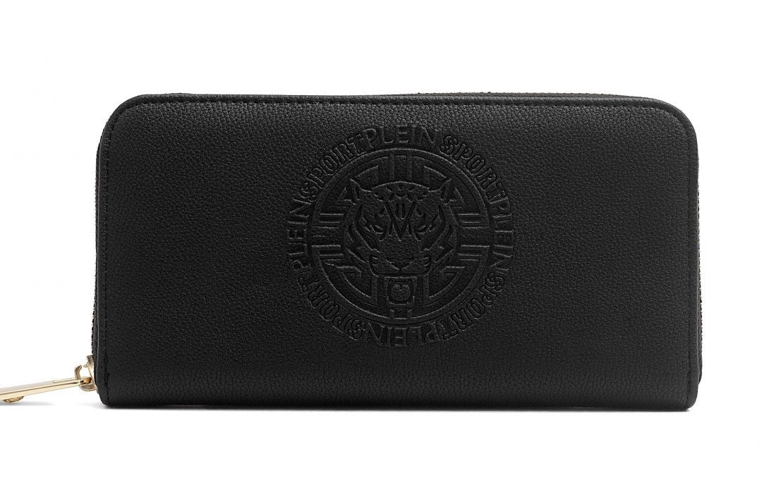 Plein Sport Black Polyester Wallet - DEA STILOSA MILANO