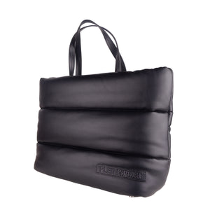 Plein Sport Black Polyurethane Shoulder Bag - DEA STILOSA MILANO