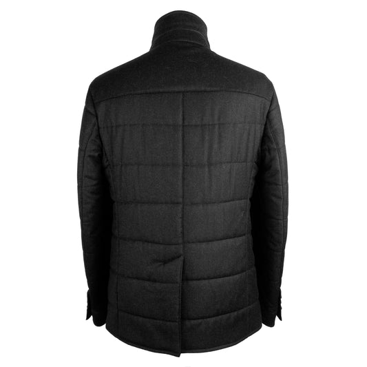 Made in Italy Black Wool Jacket - DEA STILOSA MILANO