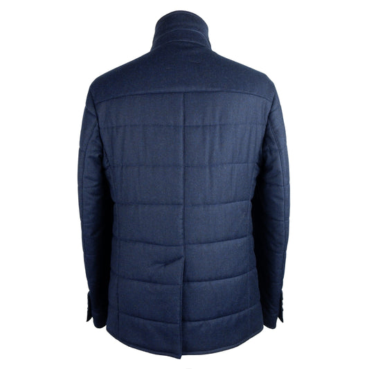 Made in Italy Blue Wool Jacket - DEA STILOSA MILANO