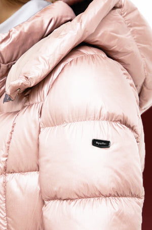 Refrigiwear Pink Nylon Jackets & Coat - DEA STILOSA MILANO