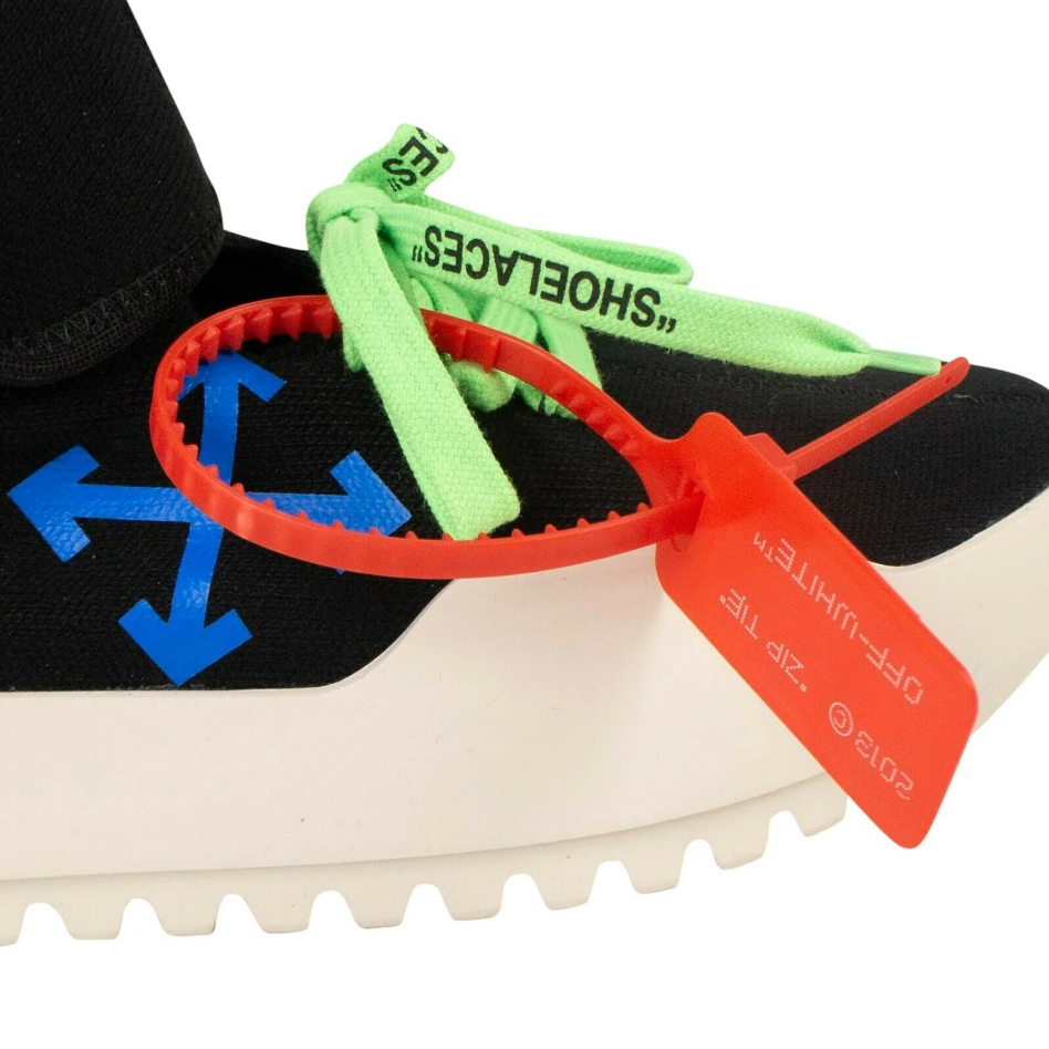 Off-White Black Polyamide Sneaker - DEA STILOSA MILANO