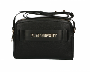 Plein Sport Black Polyurethane Crossbody Bag - DEA STILOSA MILANO