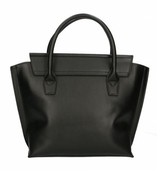 Plein Sport Black Polyurethane Handbag - DEA STILOSA MILANO