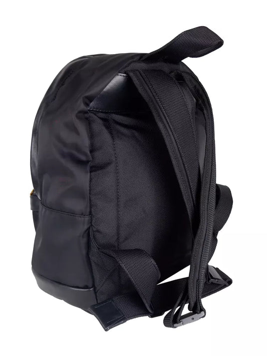 Palm Angels Black Nylon E Leather Backpack - DEA STILOSA MILANO