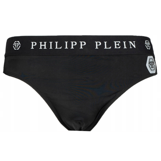 Philipp Plein Black Polyamide Swimwear - DEA STILOSA MILANO