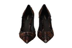 Dolce & Gabbana Multicolor Tweed Pointed Stiletto Pumps Shoes - DEA STILOSA MILANO
