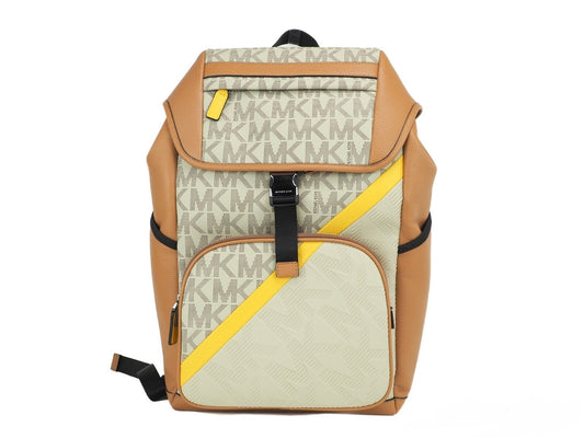 Michael Kors Signature Cooper Sport Flap Chino Large Backpack Bookbag Bag - DEA STILOSA MILANO