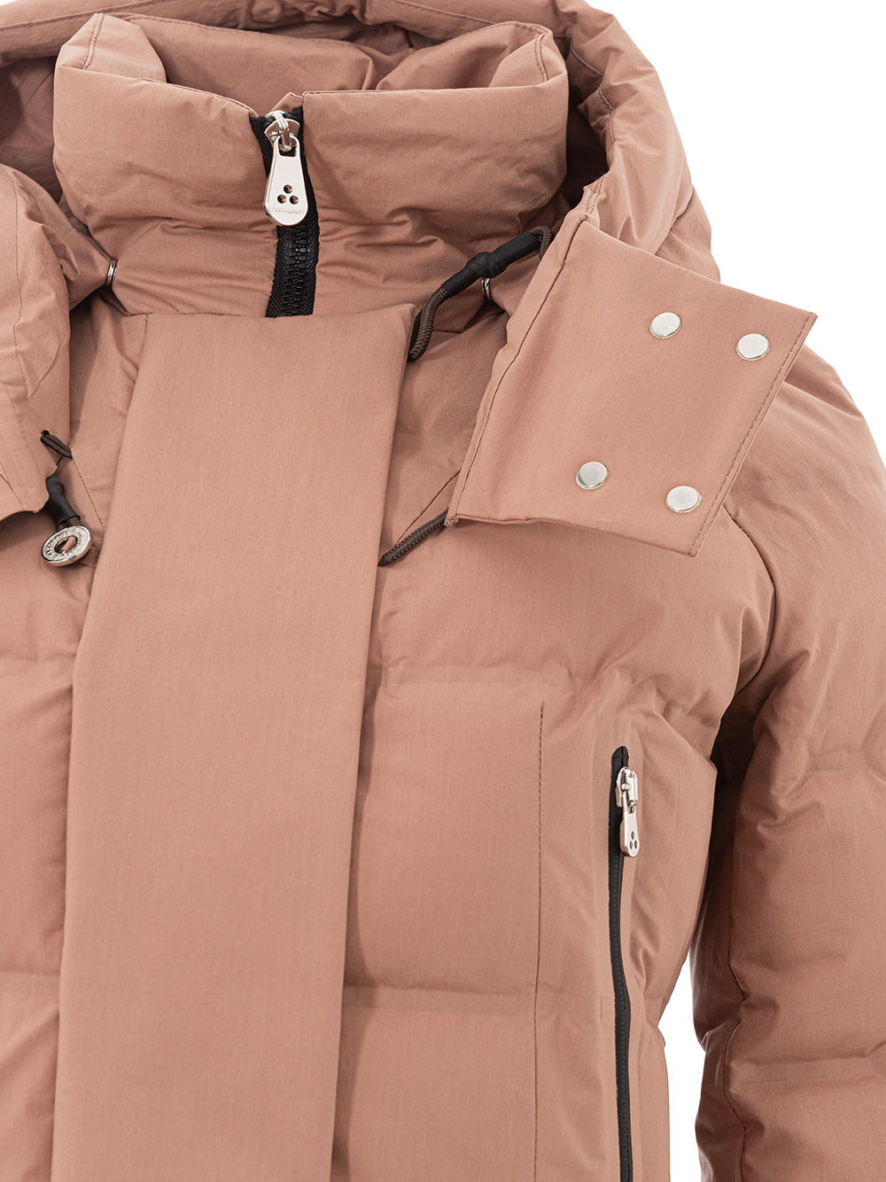 Peuterey Light Pink Puffy Quilted Jacket - DEA STILOSA MILANO