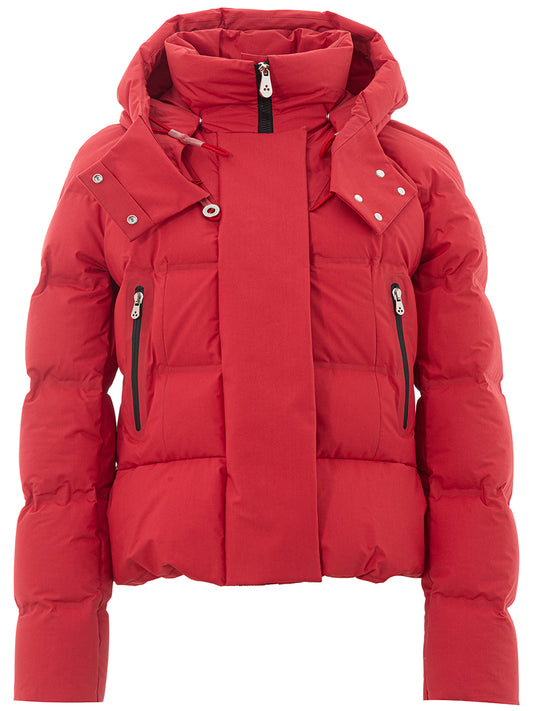 Peuterey Red Quilted Jacket - DEA STILOSA MILANO