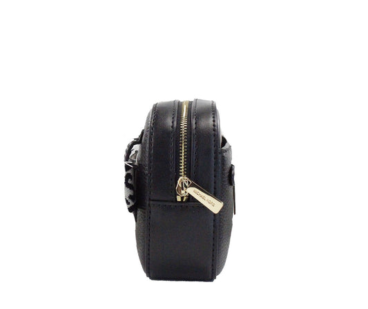 Michael Kors Jet Set Small Black Pebbled Leather East West Zip Belt Bag - DEA STILOSA MILANO