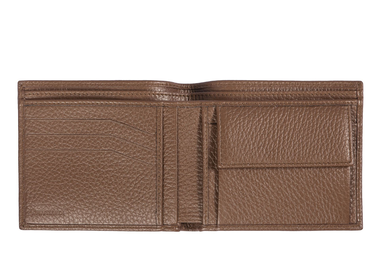 Trussardi Brown Leather Wallet - DEA STILOSA MILANO