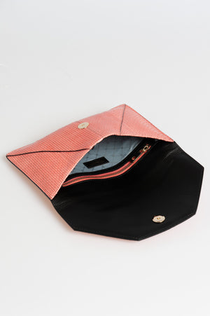 Trussardi Pink Leather Clutch Bag - DEA STILOSA MILANO