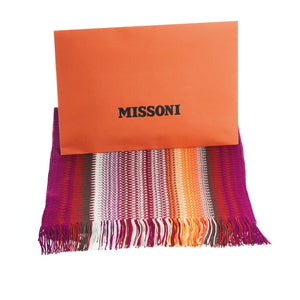 Missoni Multicolor Wool Scarf - DEA STILOSA MILANO