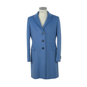 Made in Italy Light Blue Wool Jackets & Coat - DEA STILOSA MILANO