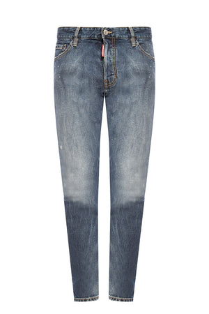 Dsquared² Blue Cotton Jeans & Pant - DEA STILOSA MILANO