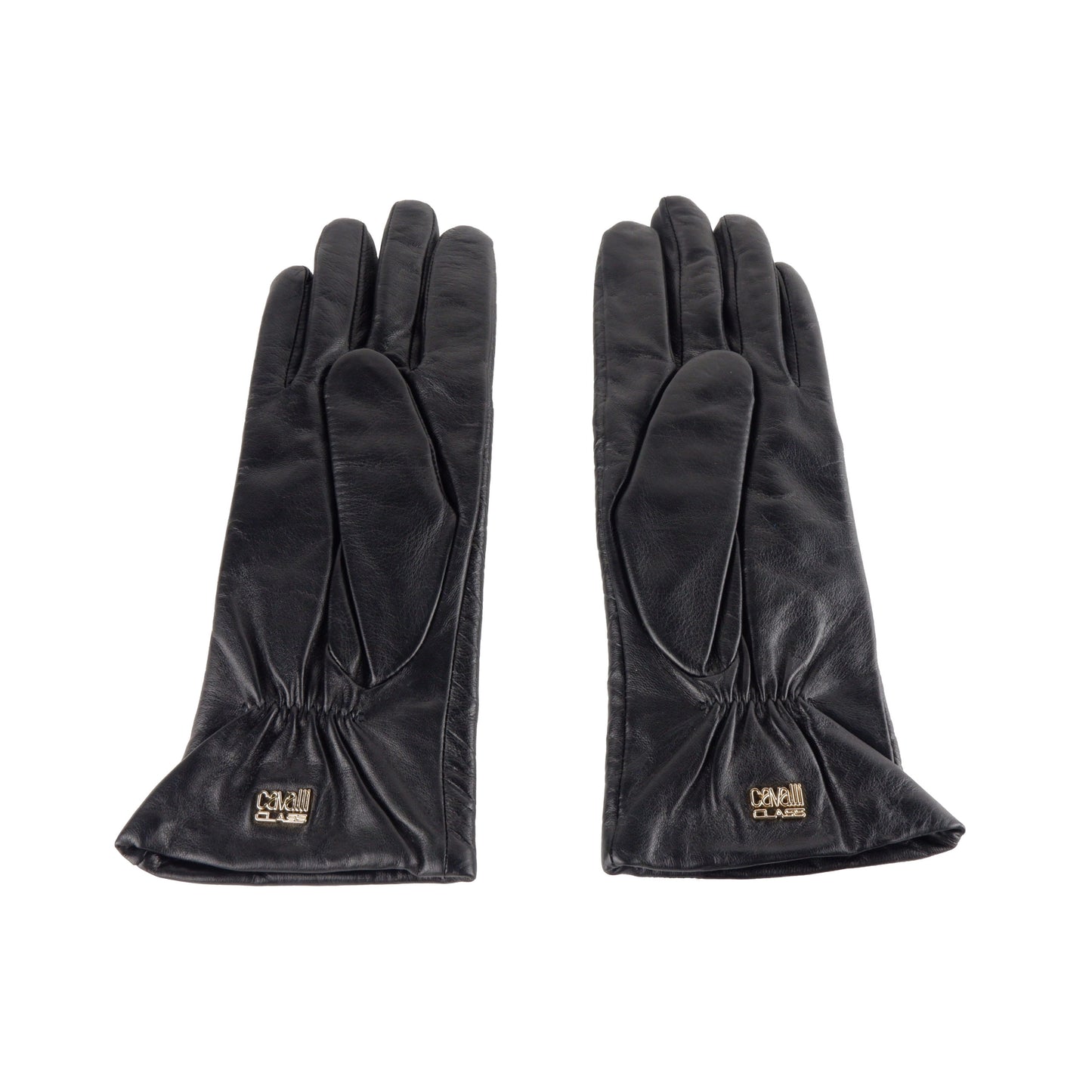 Cavalli Class Black Lambskin Glove - DEA STILOSA MILANO