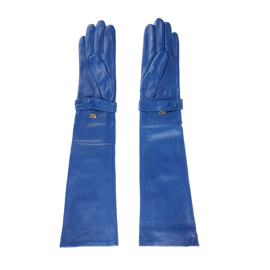 Cavalli Class Blue Lambskin Glove - DEA STILOSA MILANO