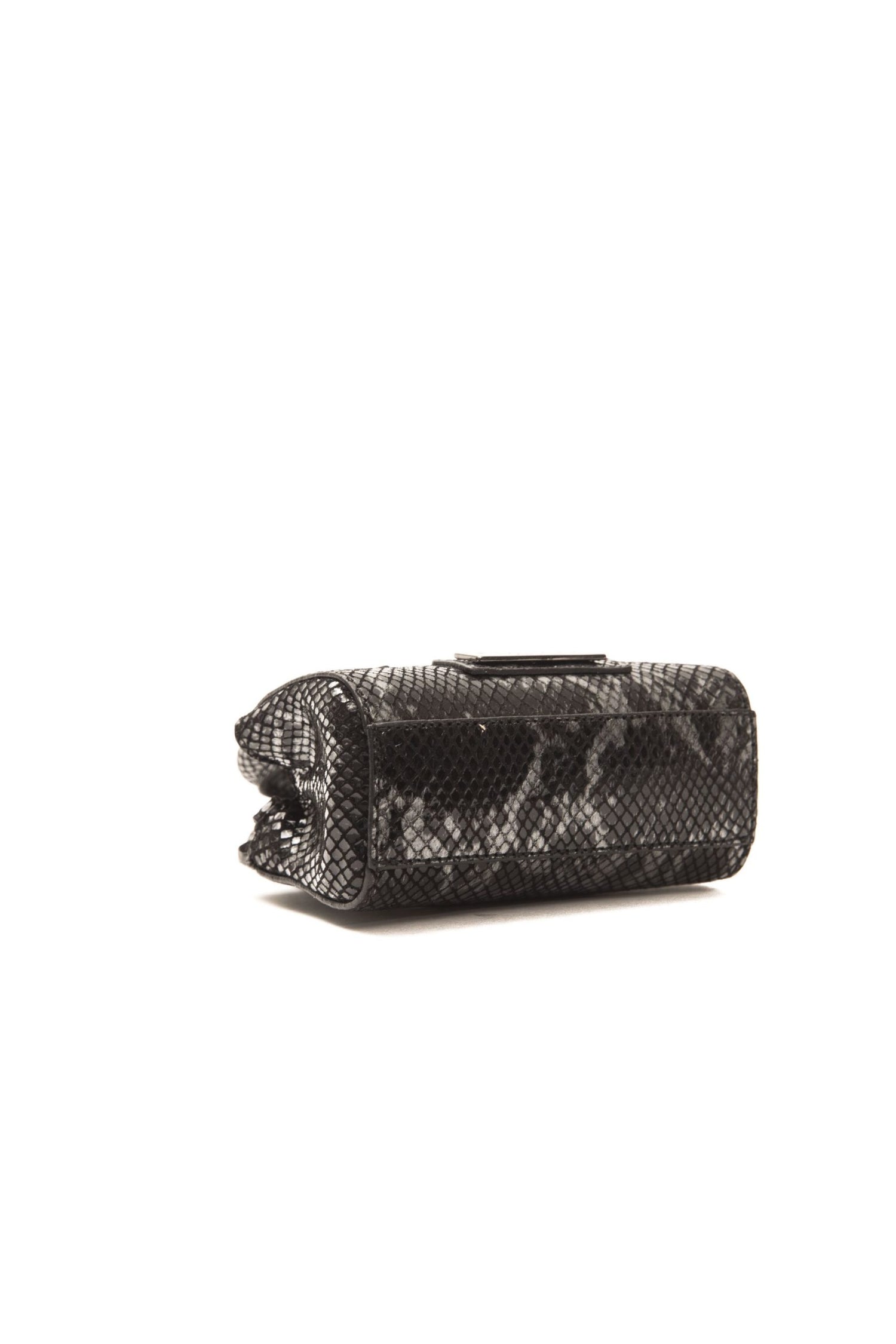 Pompei Donatella Gray Leather Mini Handbag - DEA STILOSA MILANO