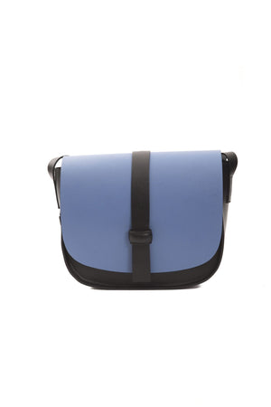 Pompei Donatella Blue Leather Crossbody Bag - DEA STILOSA MILANO
