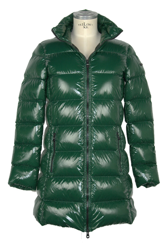 Refrigiwear Green Polyamide Jackets & Coat - DEA STILOSA MILANO