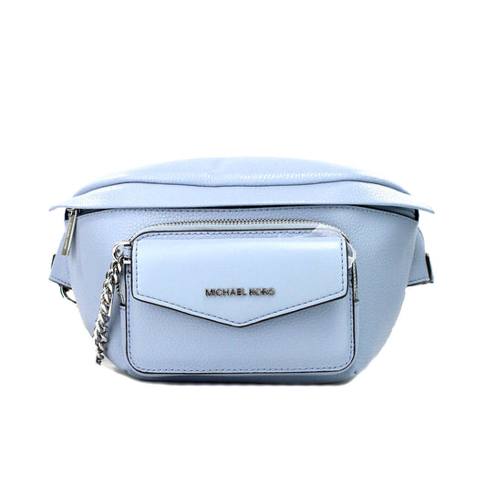 Michael Kors Maisie Large Pale Blue 2-n-1 Waistpack Card Case Fanny Pack Bag - DEA STILOSA MILANO